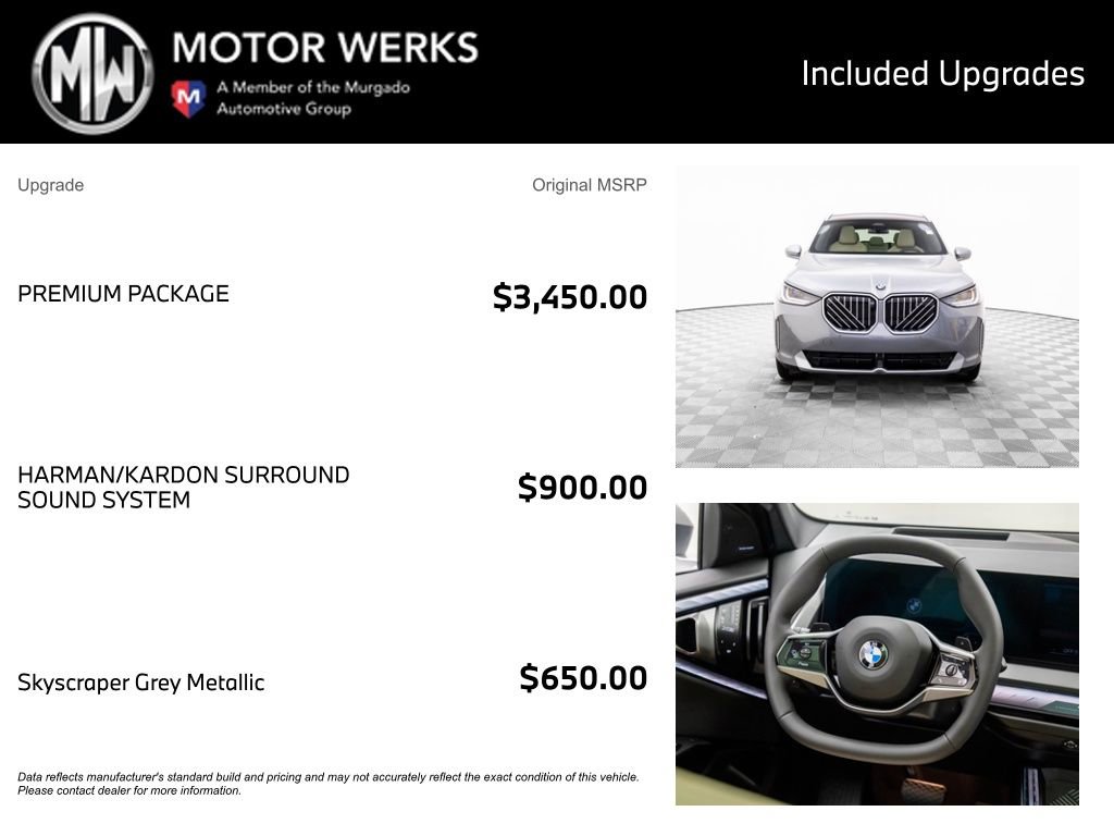 Used 2026 BMW X3 xDrive30 w/ Premium Package image 4