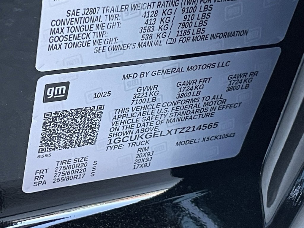 New 2026 Chevrolet Silverado 1500 LTZ w/ Technology Package image 33