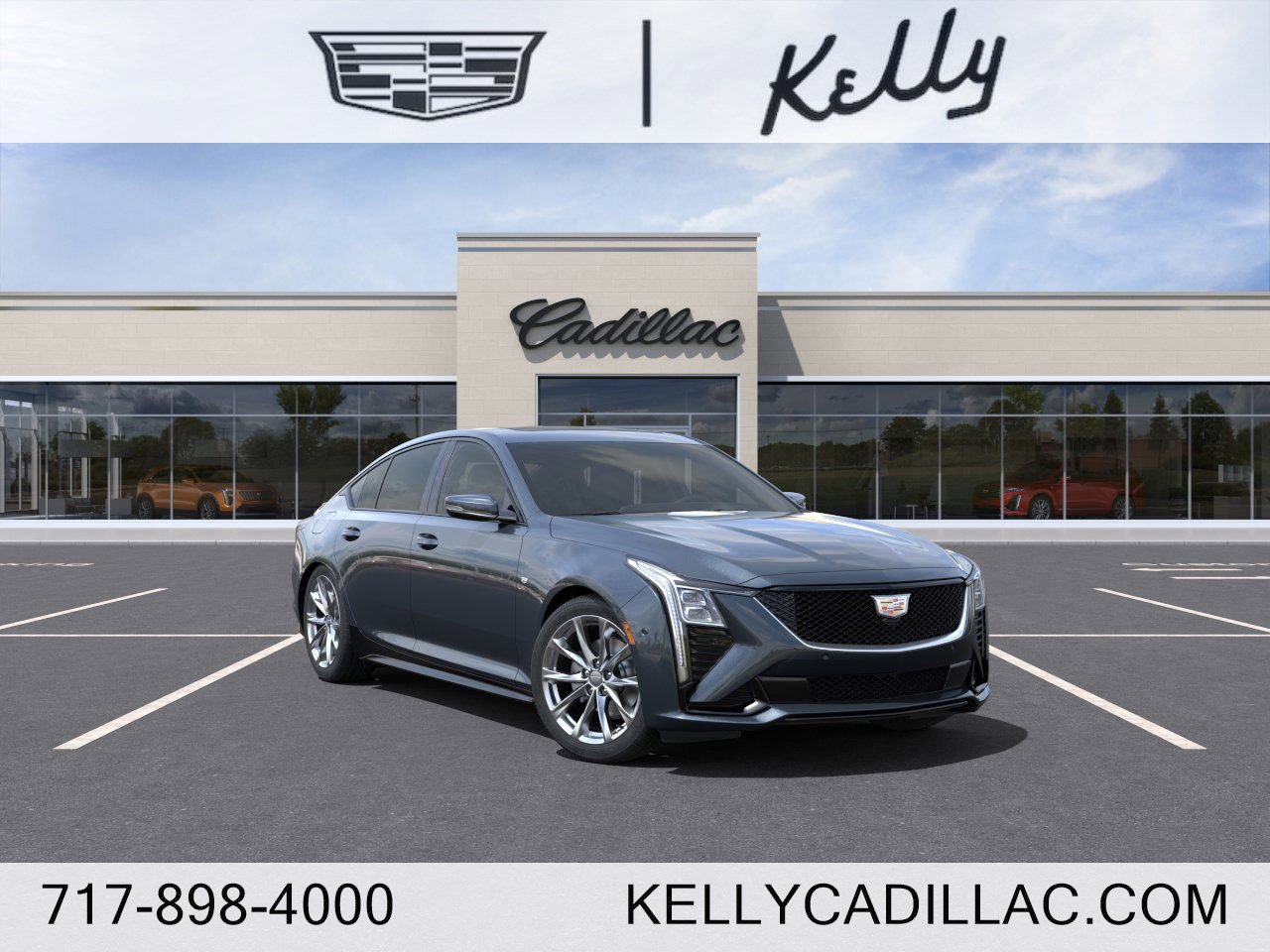 New 2025 Cadillac CT5 Sport w/ Sun And Sound Package