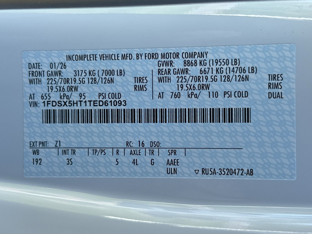 New 2026 Ford F550 4x4 Supercab Super Duty w/ XLT Value Package image 37