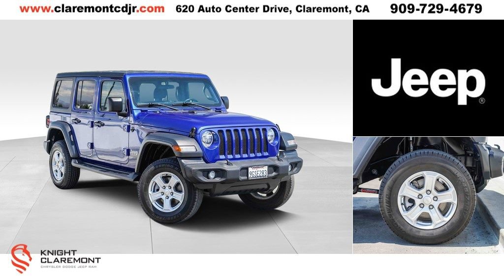 Used 2020 Jeep Wrangler Unlimited Sport S