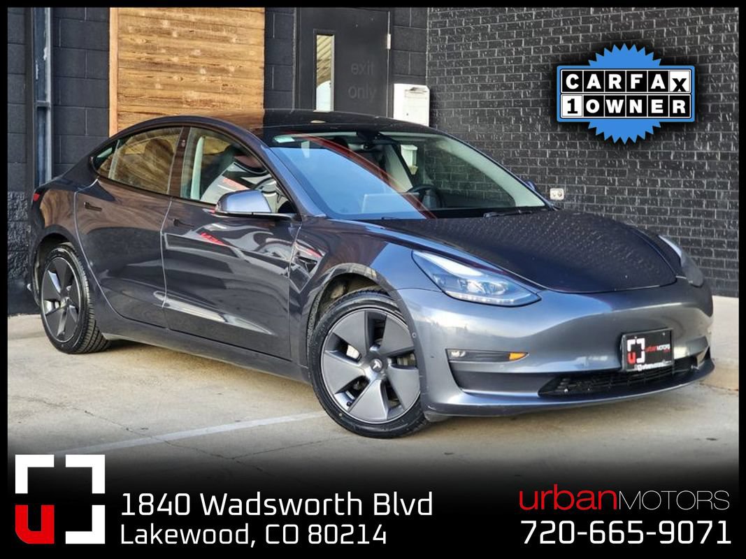 Used 2022 Tesla Model 3 Long Range AWD/4WD image 1