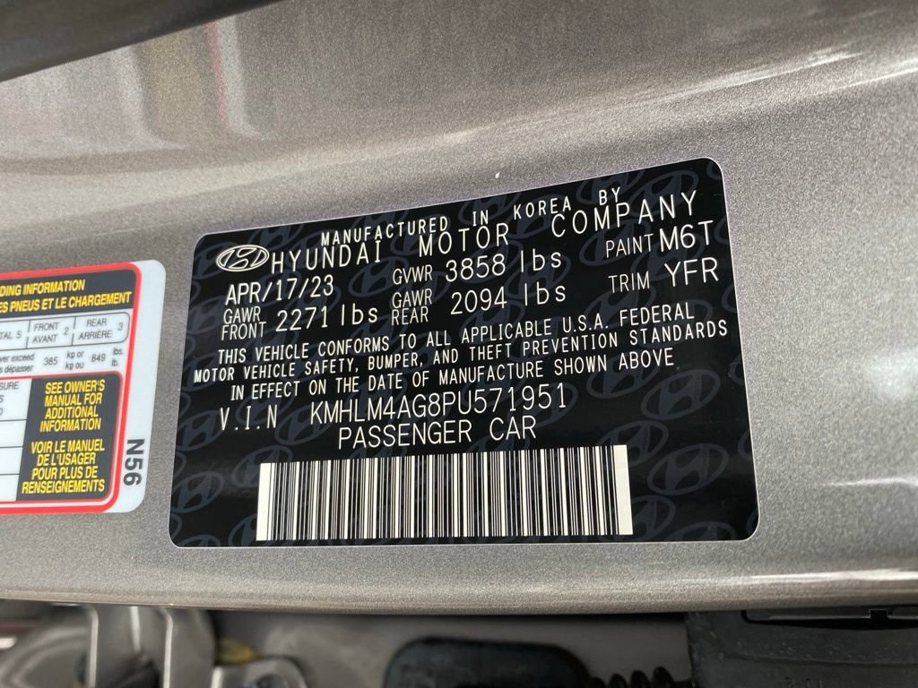 Certified 2023 Hyundai Elantra SEL FWD image 25
