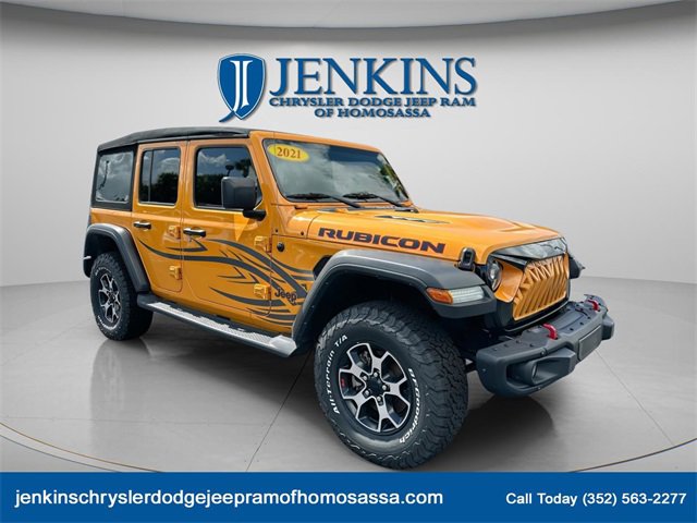 Used 2021 Jeep Wrangler Unlimited Rubicon image 2