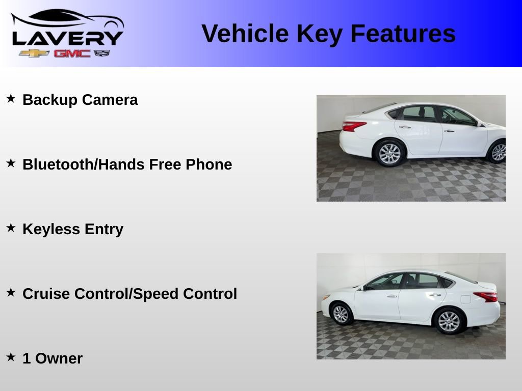 Used 2016 Nissan Altima 2.5 S w/ Power Driver Seat Package FWD image 2