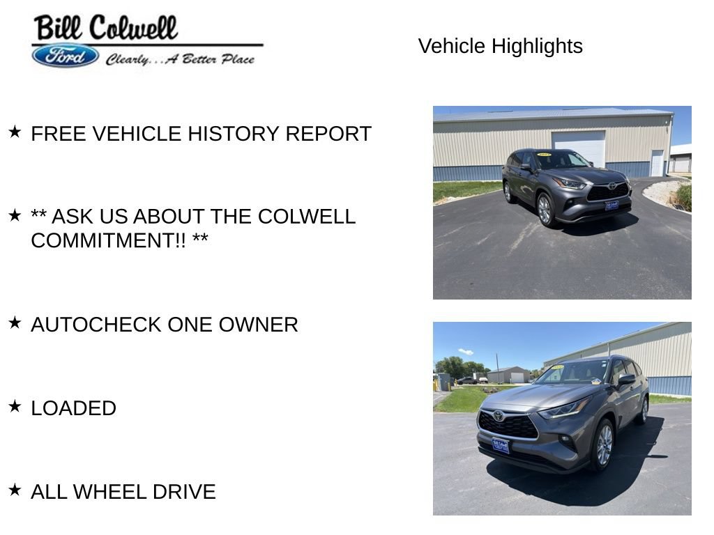 Used 2022 Toyota Highlander Limited AWD/4WD image 11
