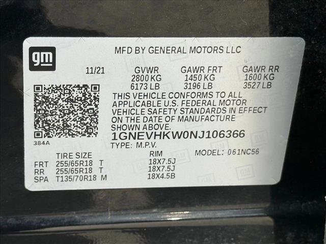 Used 2022 Chevrolet Traverse LT image 22