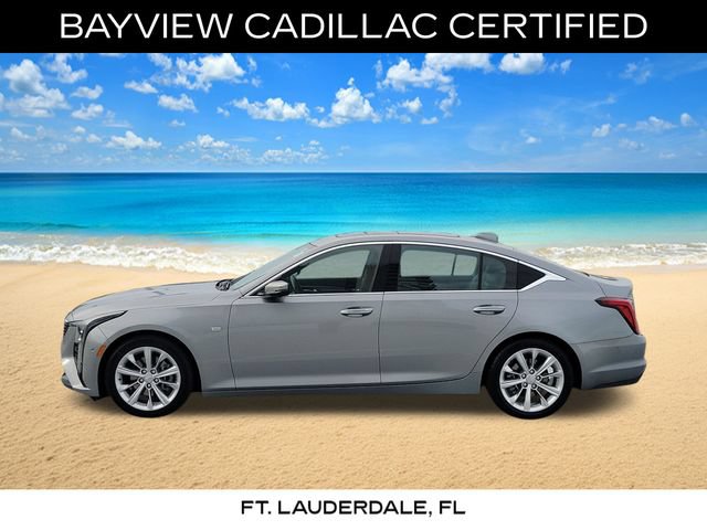 Certified 2025 Cadillac CT5 Premium Luxury w/ Sun And Sound Package RWD image 2