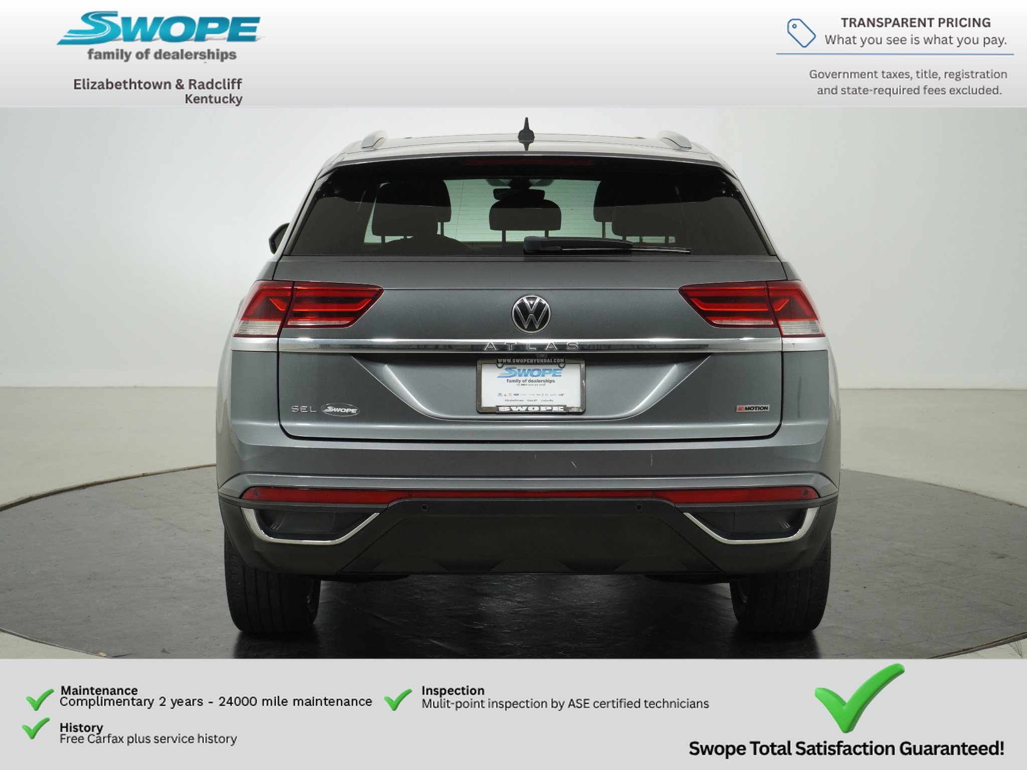 Used 2020 Volkswagen Atlas Cross Sport SEL AWD/4WD image 4