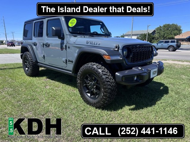 New 2025 Jeep Wrangler Willys