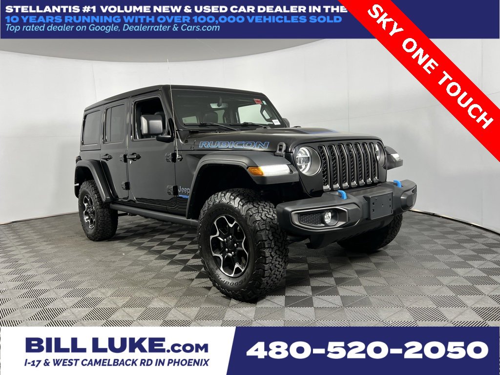Certified 2021 Jeep Wrangler Unlimited Rubicon 4xe