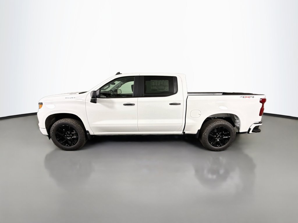 New 2026 Chevrolet Silverado 1500 Custom w/ Turbomax Blackout Package AWD/4WD image 4