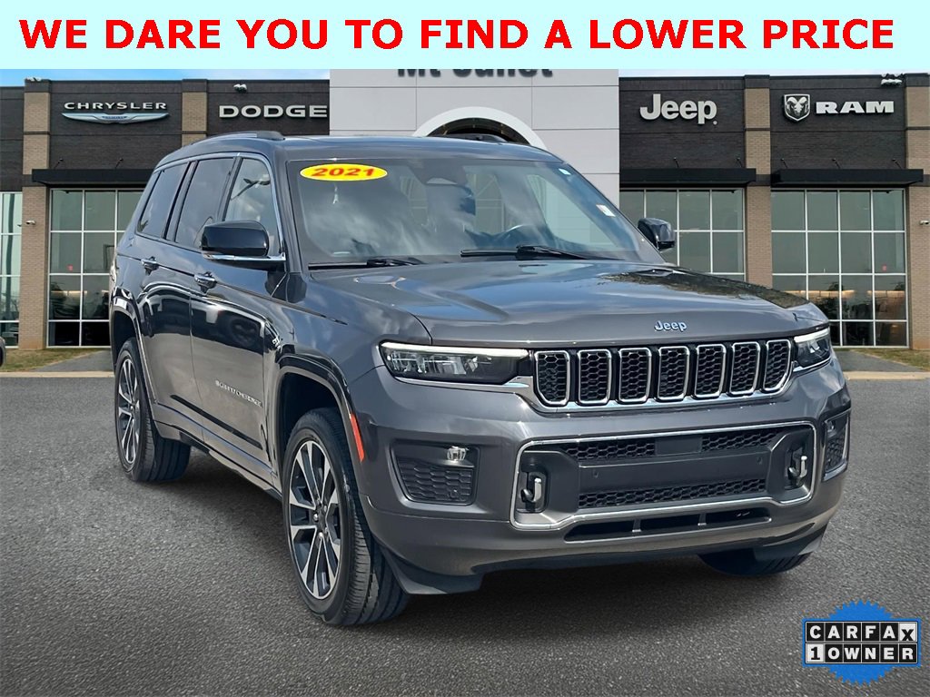 Used 2021 Jeep Grand Cherokee L Overland w/ Quick Order Package 25N