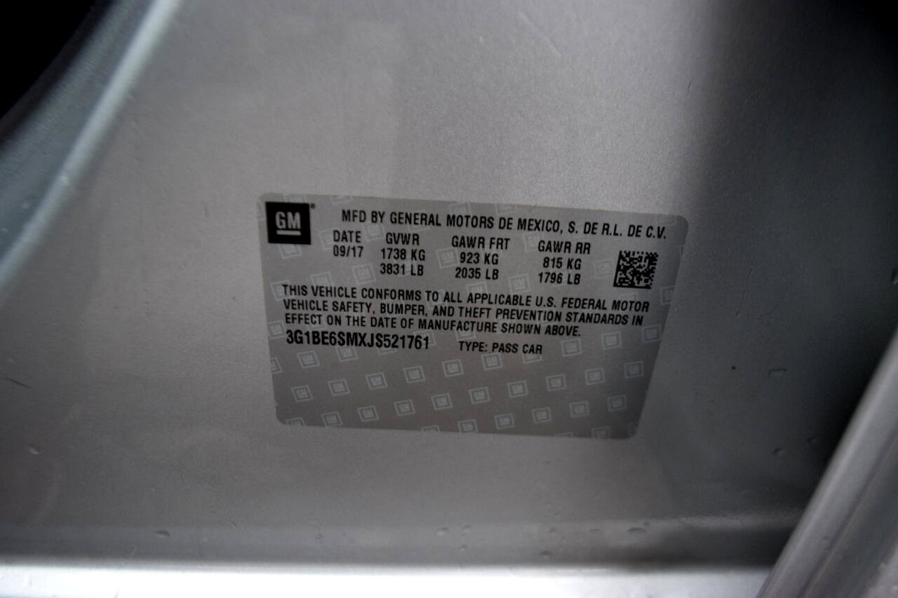 Used 2018 Chevrolet Cruze LT w/ Convenience Package image 32