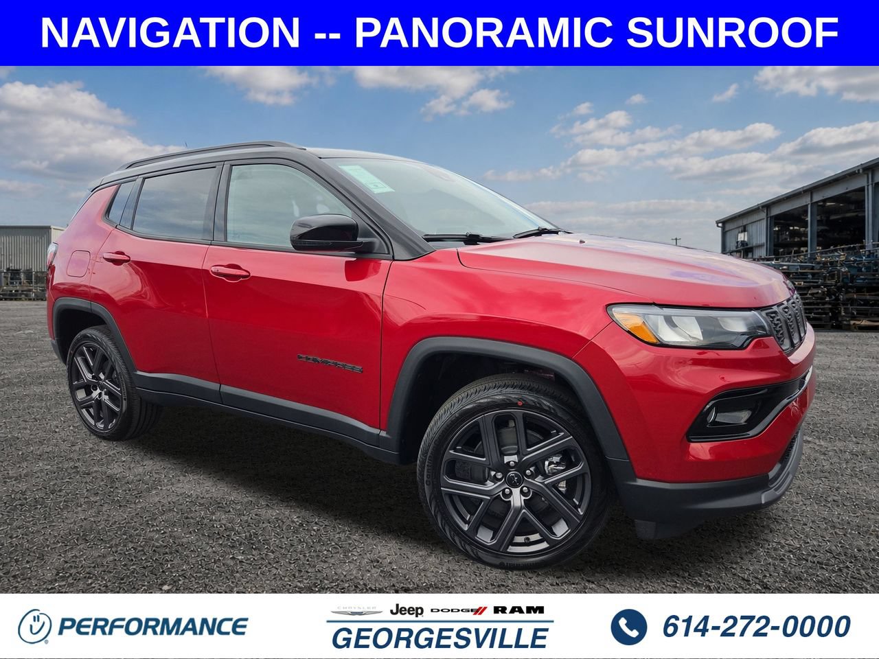 New 2026 Jeep Compass Limited w/ Sun, Sound & Navigation Group AWD/4WD image 1