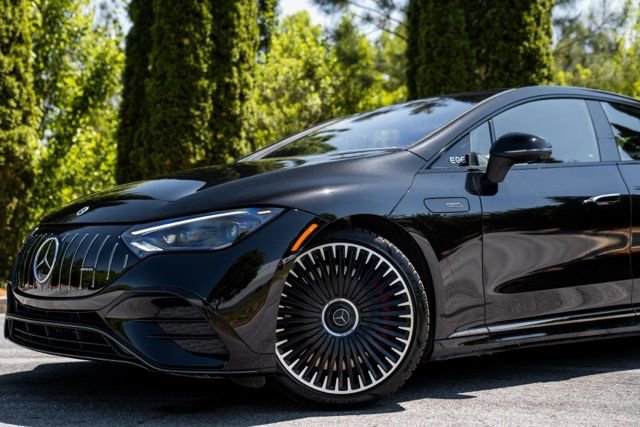 Used 2023 Mercedes-Benz EQE AMG 4MATIC Sedan w/ Winter Package image 2