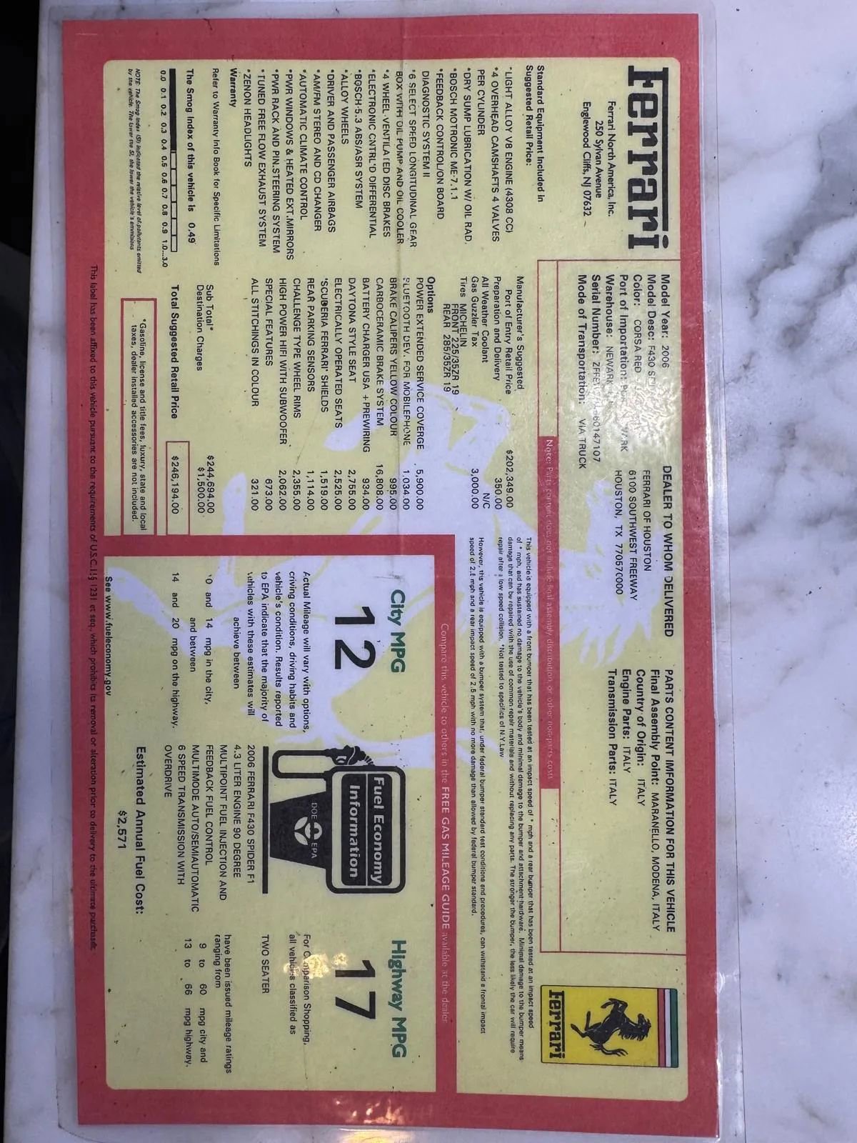 Used 2006 Ferrari F430 Spider image 11