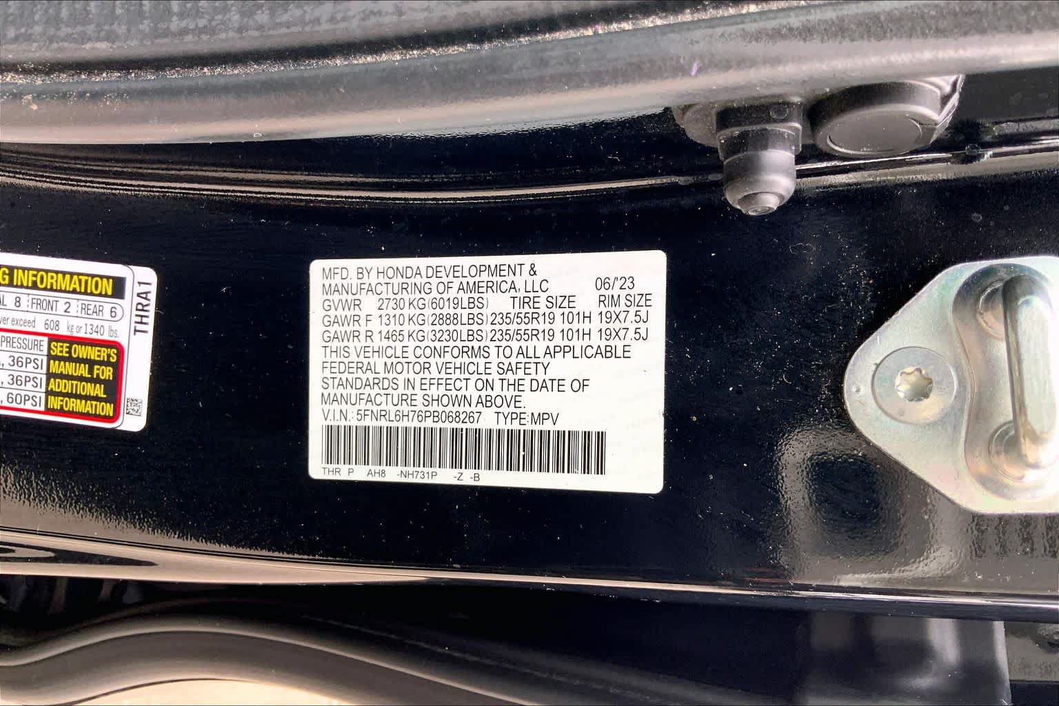 Used 2023 Honda Odyssey Sport image 34