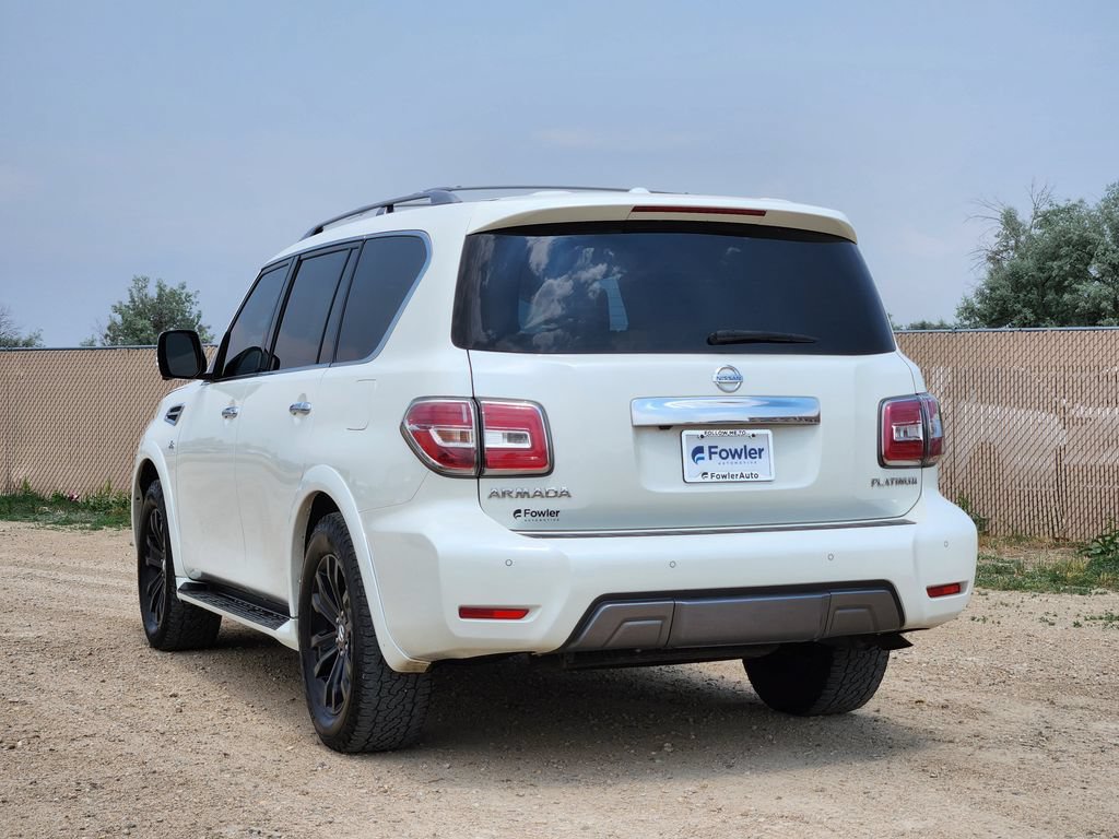 Used 2019 Nissan Armada Platinum w/ Captain's Chairs Package AWD/4WD image 3