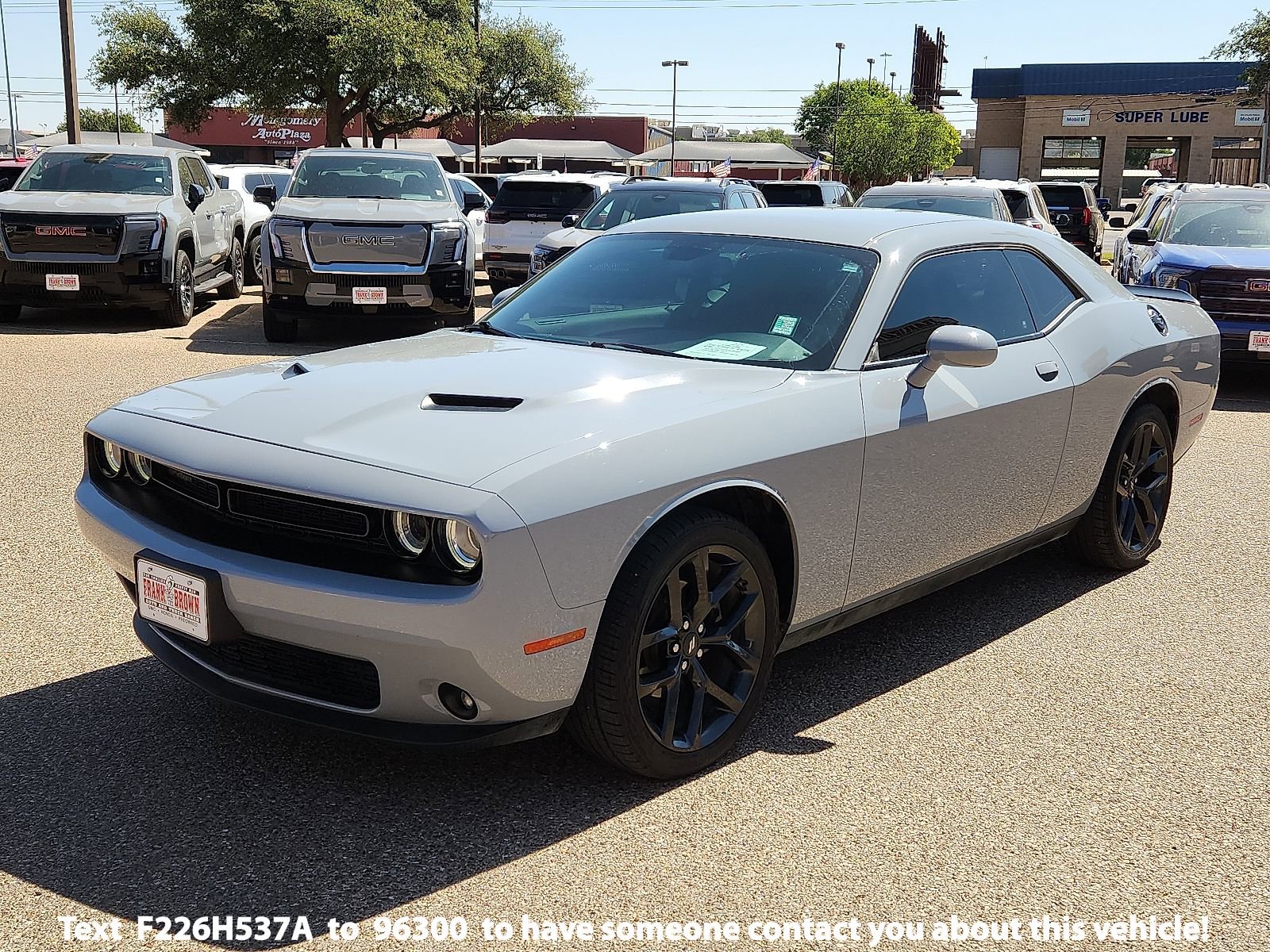 Used 2022 Dodge Challenger SXT w/ Blacktop Package RWD image 1