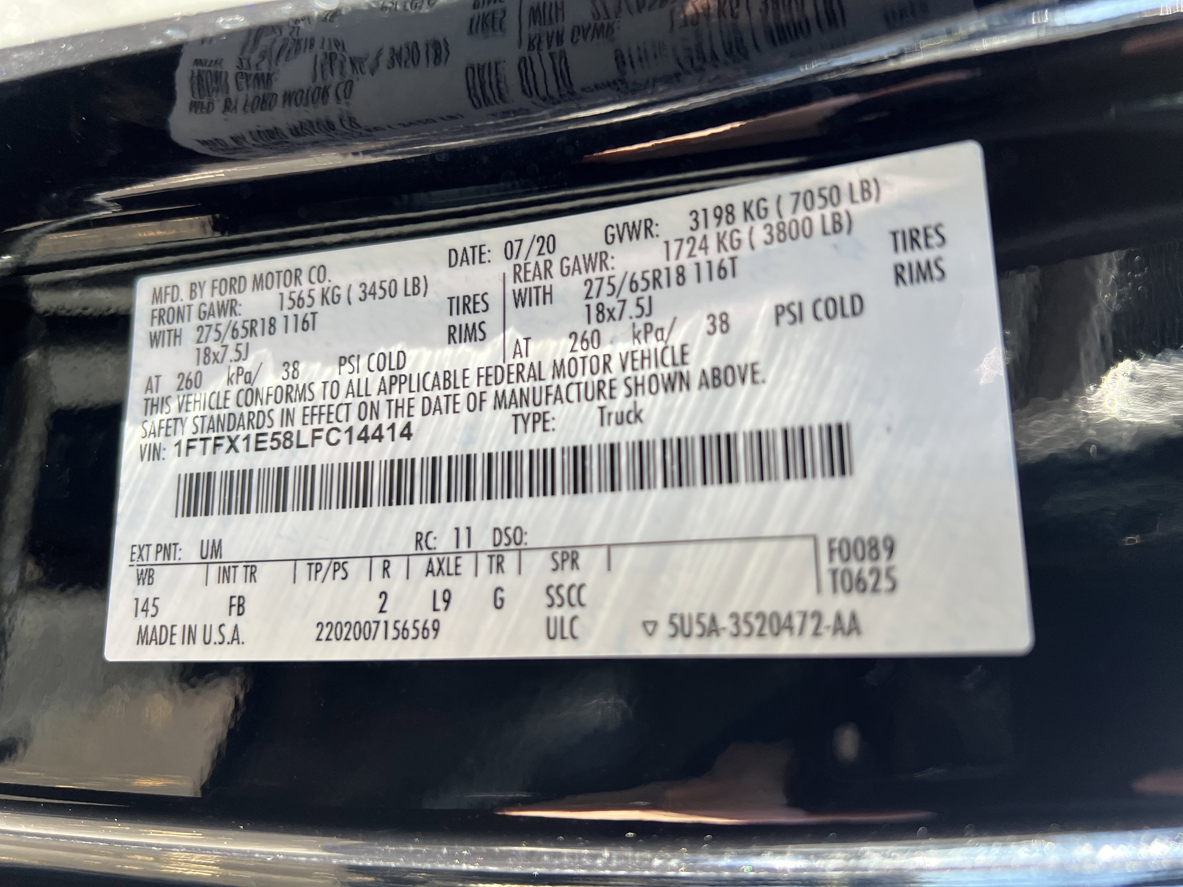 Used 2020 Ford F150 XLT w/ Equipment Group 302A Luxury image 34