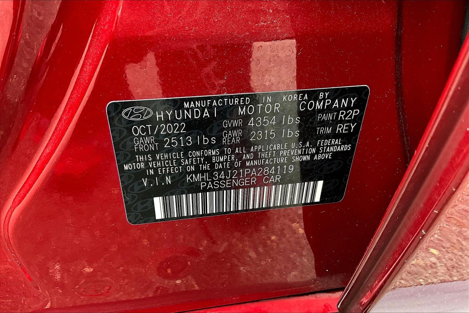 Used 2023 Hyundai Sonata Limited w/ Cargo Package FWD image 17