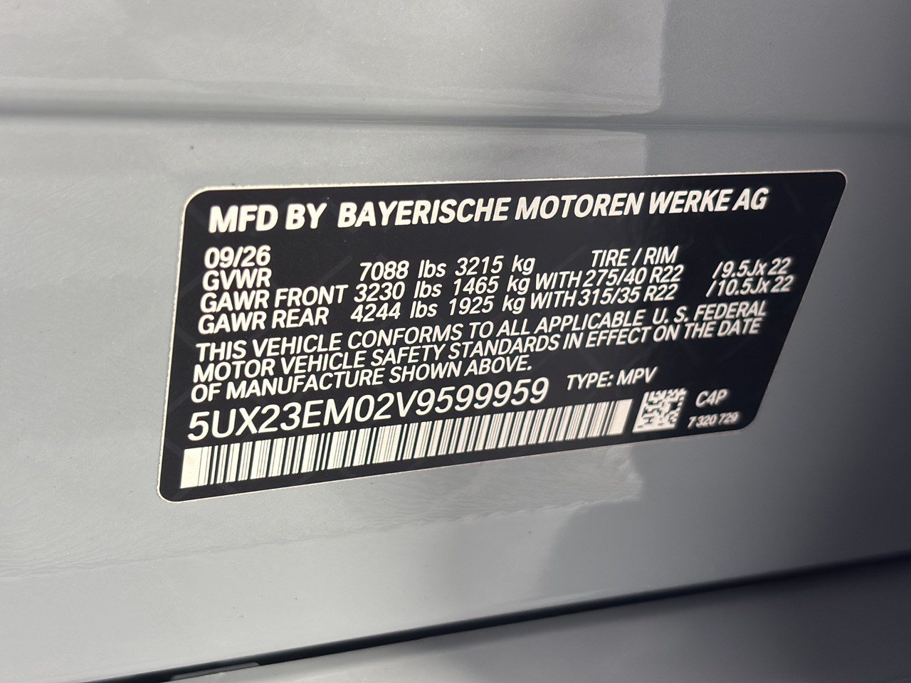 New 2027 BMW X7 xDrive40i w/ Executive Package AWD/4WD image 32
