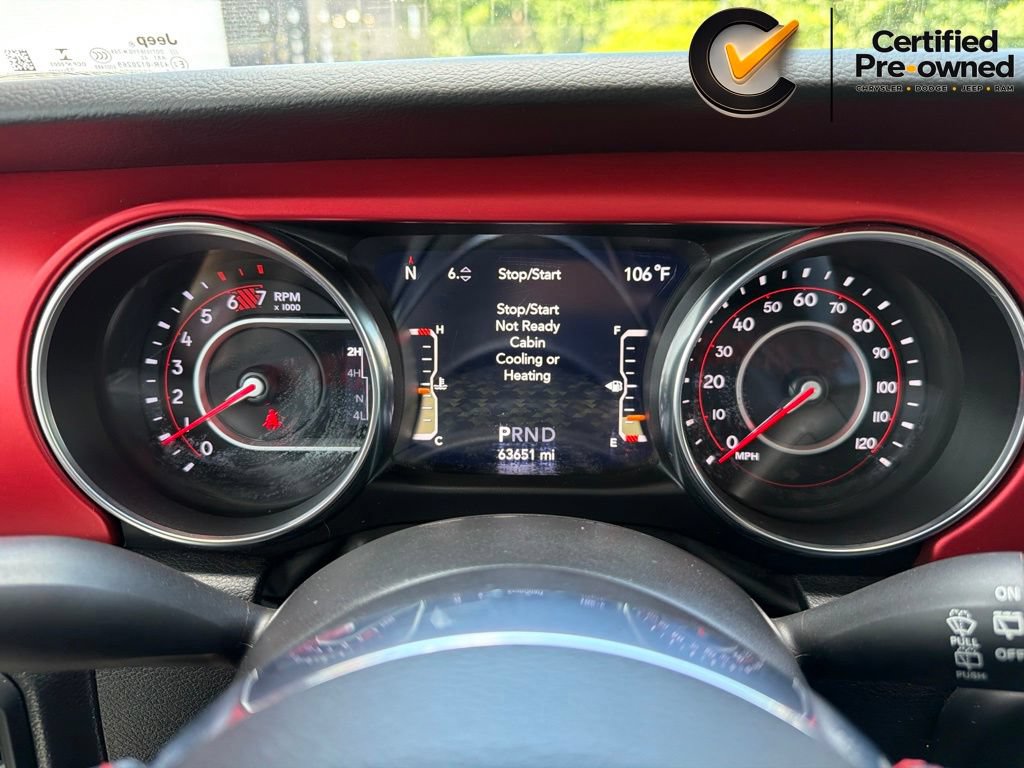 Certified 2022 Jeep Wrangler Unlimited Rubicon w/ Dual Top Group AWD/4WD image 53