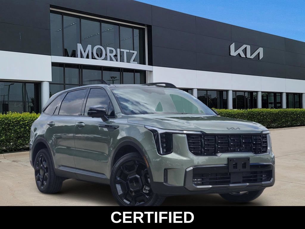 Certified 2025 Kia Sorento SX Prestige w/ Sage Leather Package AWD/4WD image 1