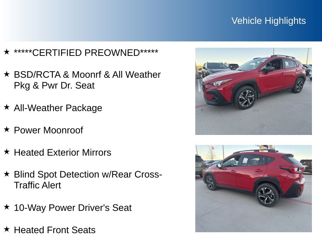 Used 2024 Subaru Crosstrek 2.0i Premium image 5
