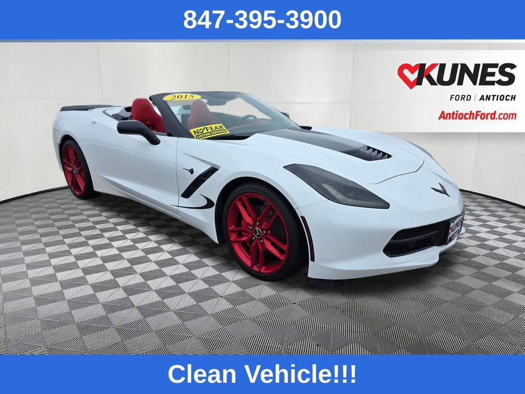 Used 2015 Chevrolet Corvette Stingray Convertible w/ 3LT Preferred Equipment Group image 9
