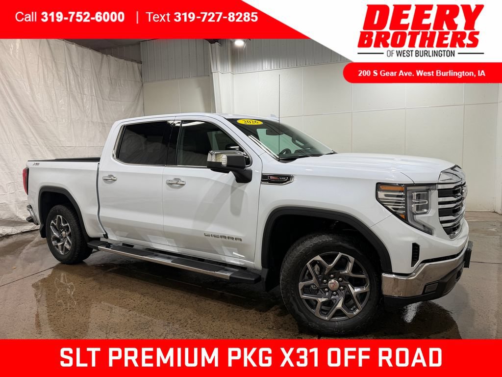 New 2026 GMC Sierra 1500 SLT w/ SLT Premium Package