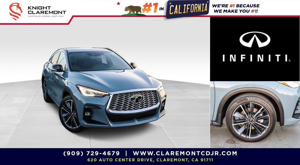 Used 2023 INFINITI QX55 Luxe w/ Cargo Package AWD/4WD 360° Tour