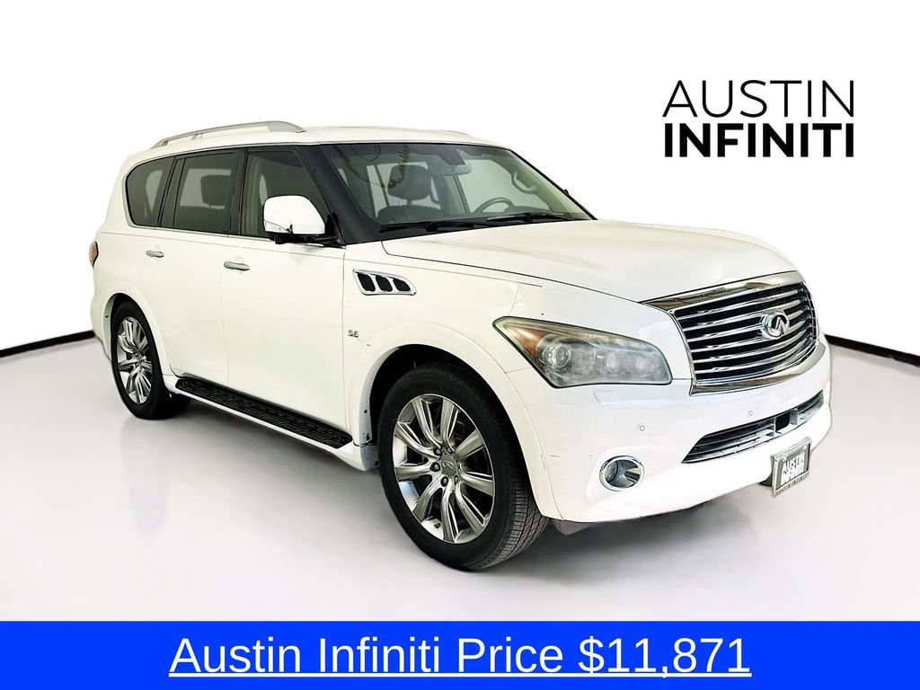 Used 2014 INFINITI QX80 2WD w/ Deluxe Touring Package