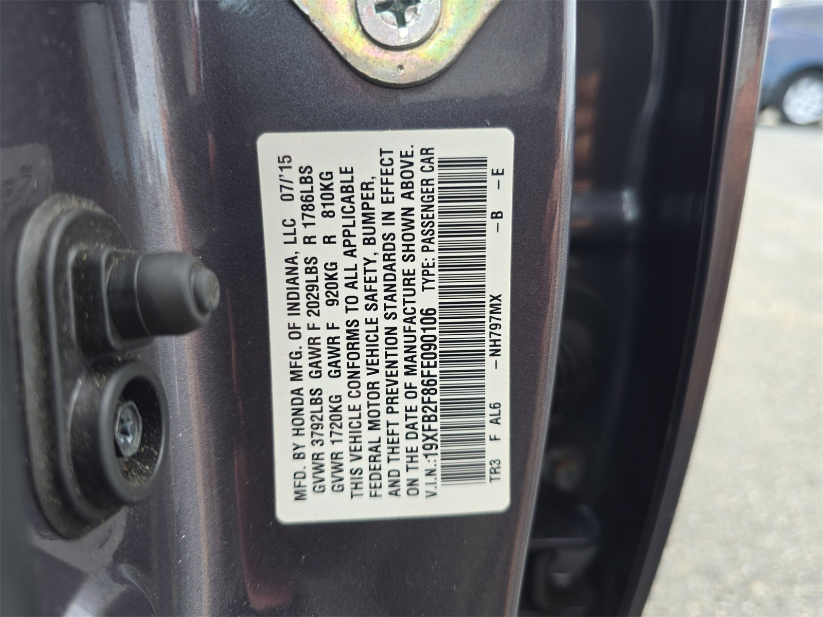 Used 2015 Honda Civic EX image 30