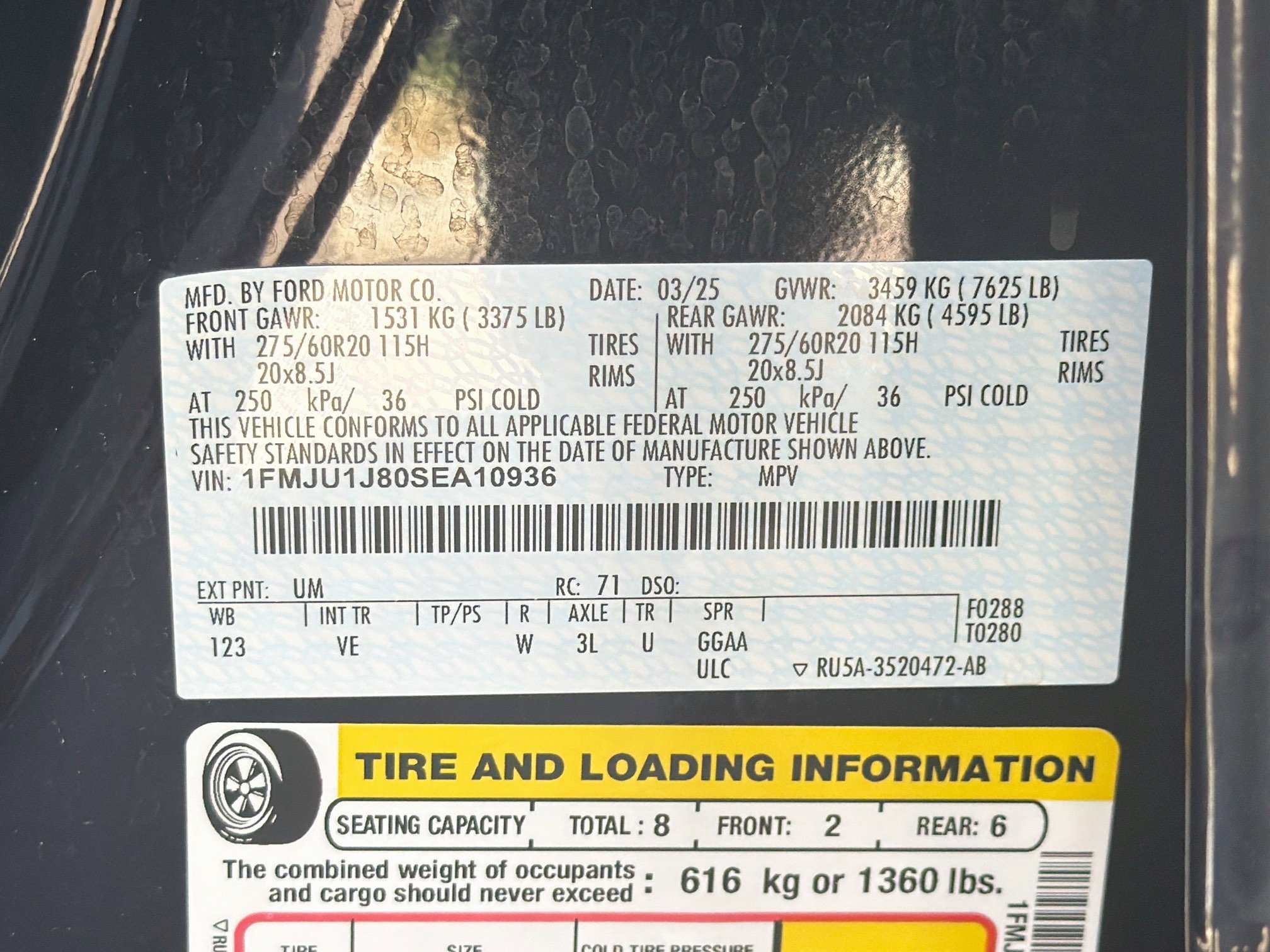 Used 2025 Ford Expedition Active AWD/4WD image 12