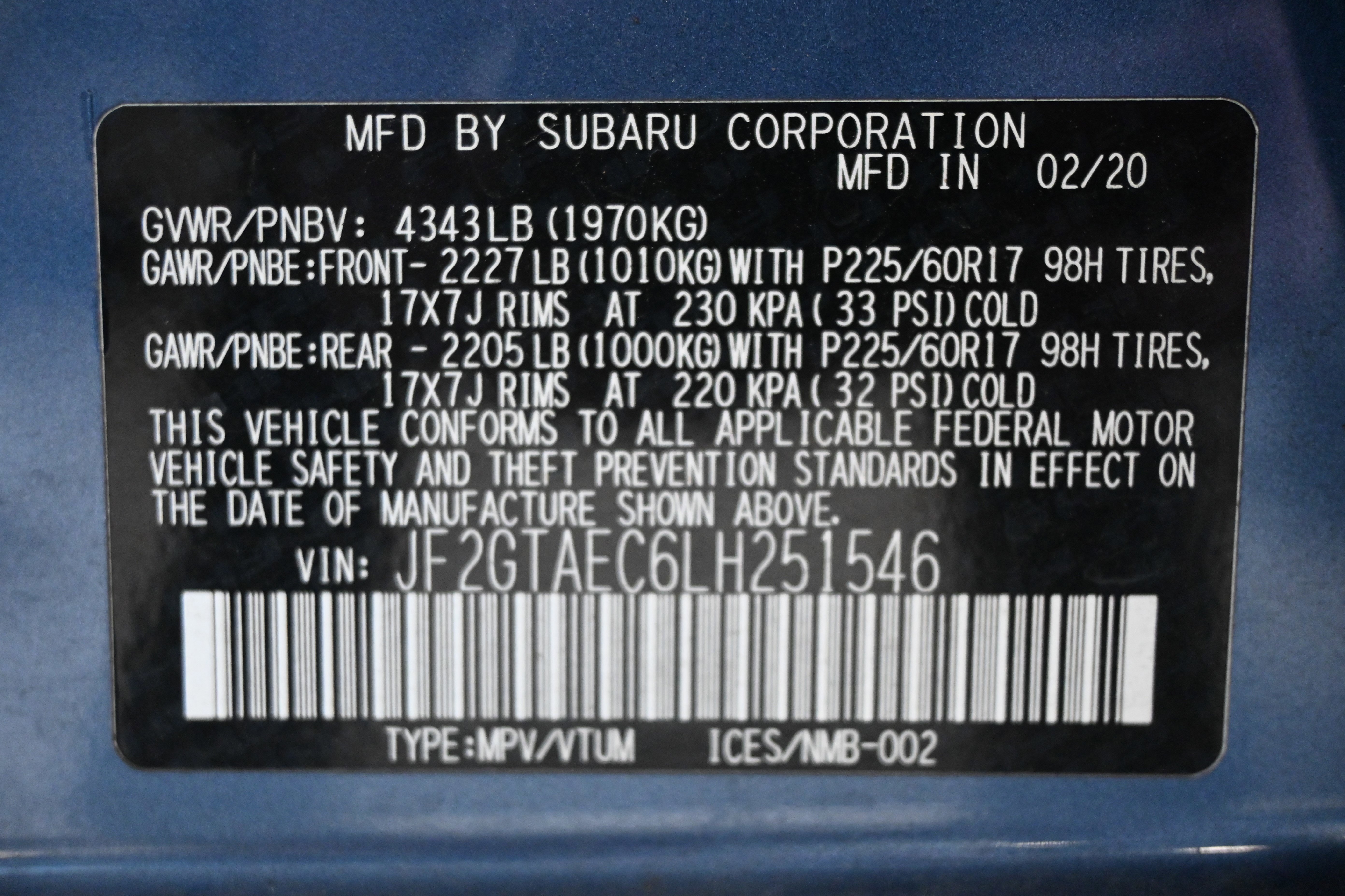 Used 2020 Subaru Crosstrek 2.0i Premium w/ Moonroof Package 2 image 36