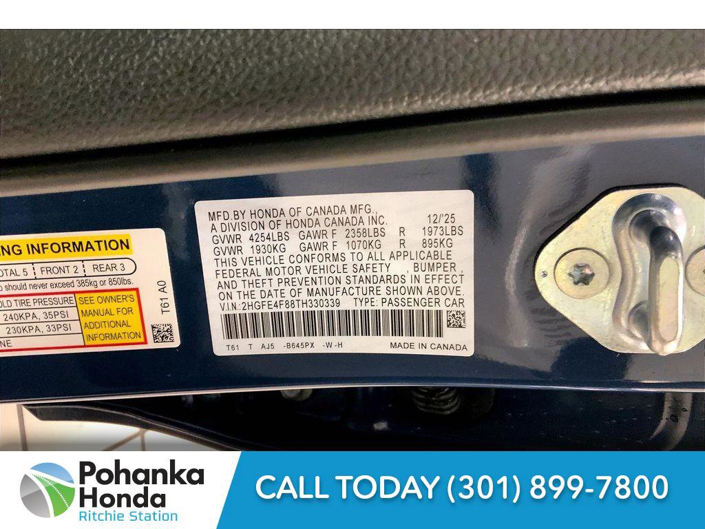 New 2026 Honda Civic Sport Touring image 21