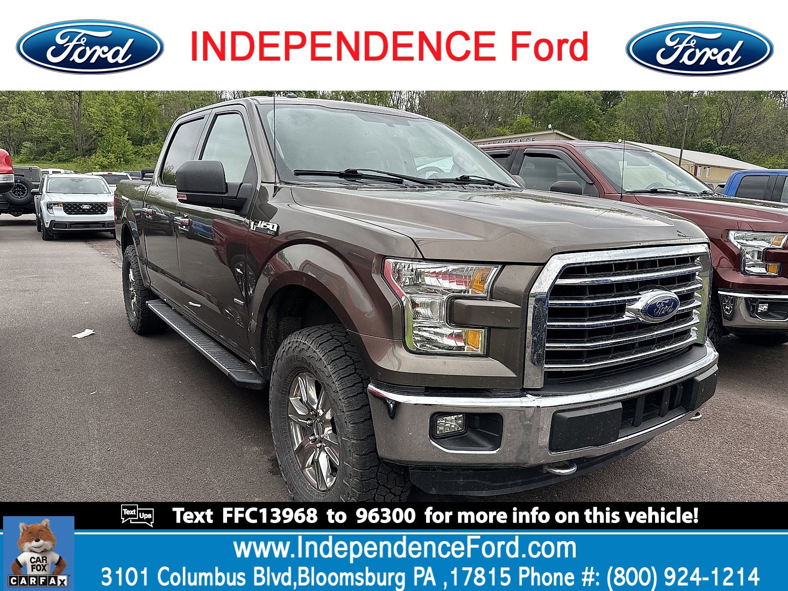 Used 2015 Ford F150 XLT w/ Equipment Group 302A Luxury AWD/4WD image 1
