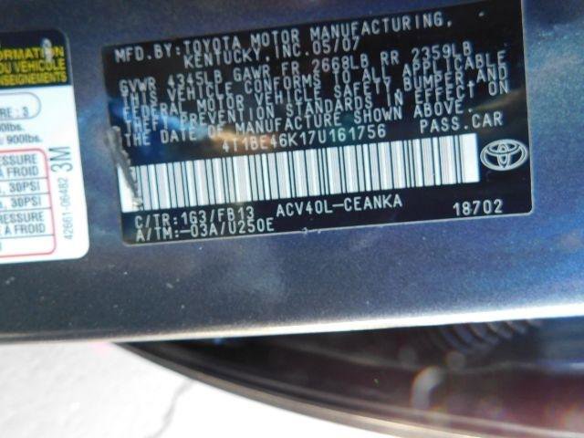 Used 2007 Toyota Camry CE FWD image 18