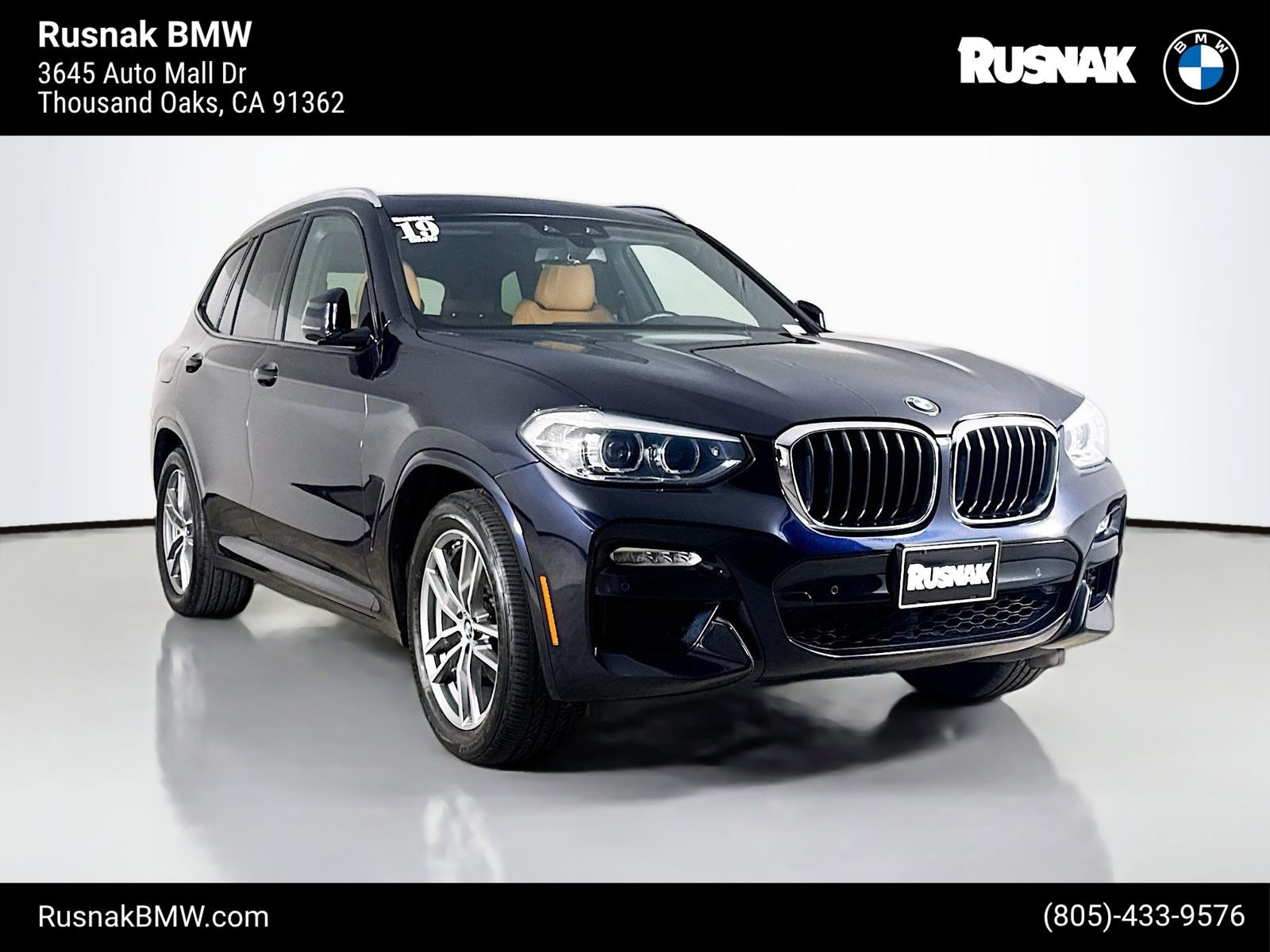 Used 2019 BMW X3 sDrive30i w/ M Sport Package