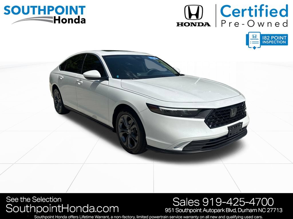 Certified 2024 Honda Accord EX image 1