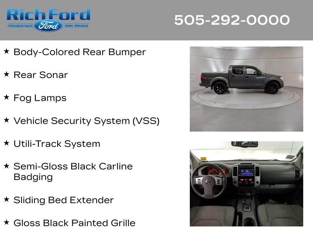 Used 2021 Nissan Frontier SV w/ Midnight Edition Floor Mats image 32