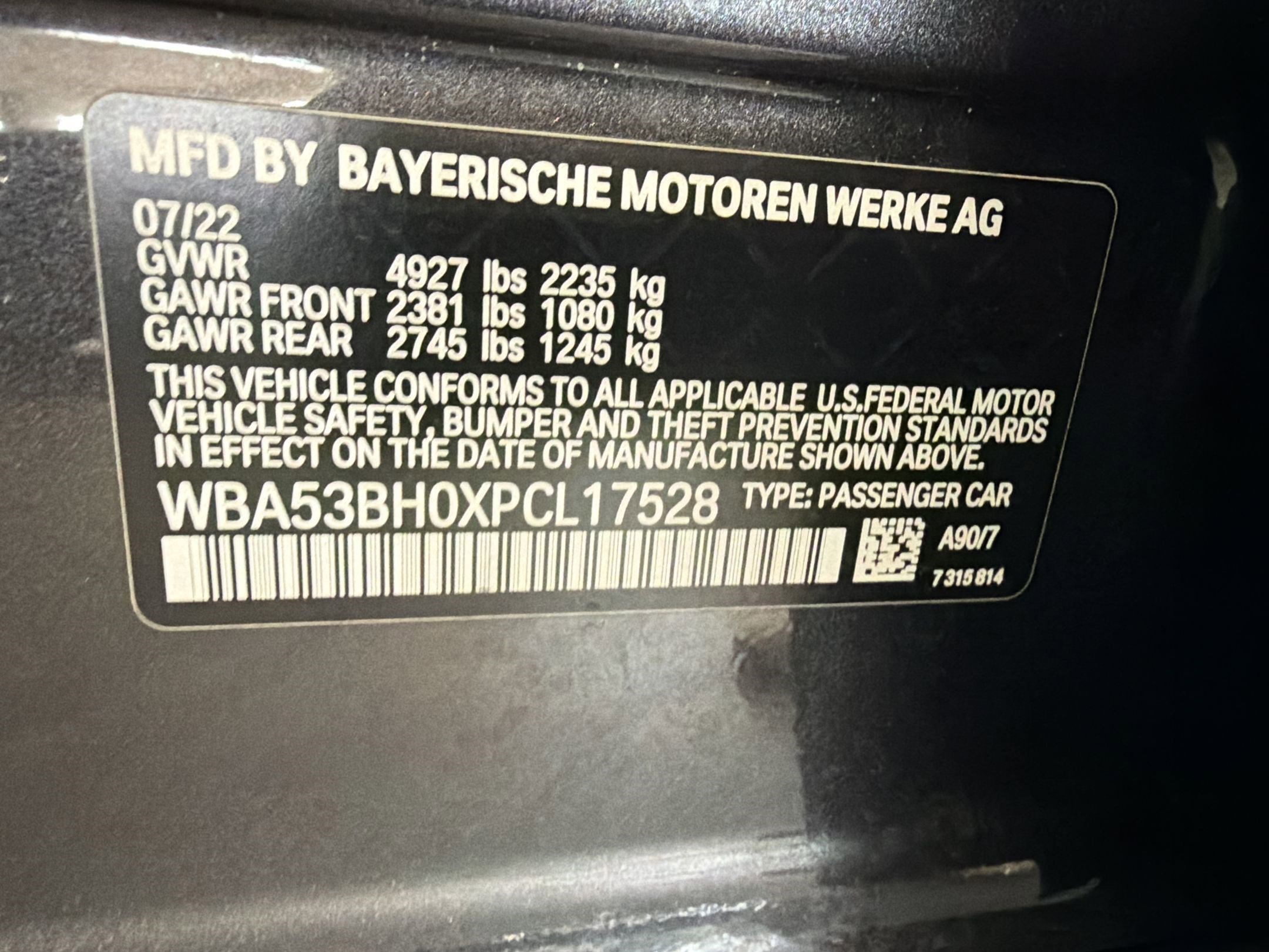 Certified 2023 BMW 530i RWD image 10