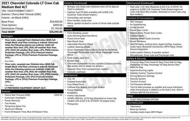 Used 2021 Chevrolet Colorado LT image 4