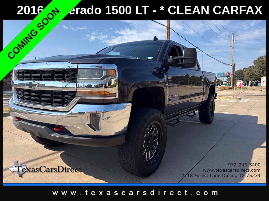 Used 2016 Chevrolet Silverado 1500 LT w/ All Star Edition RWD image 1