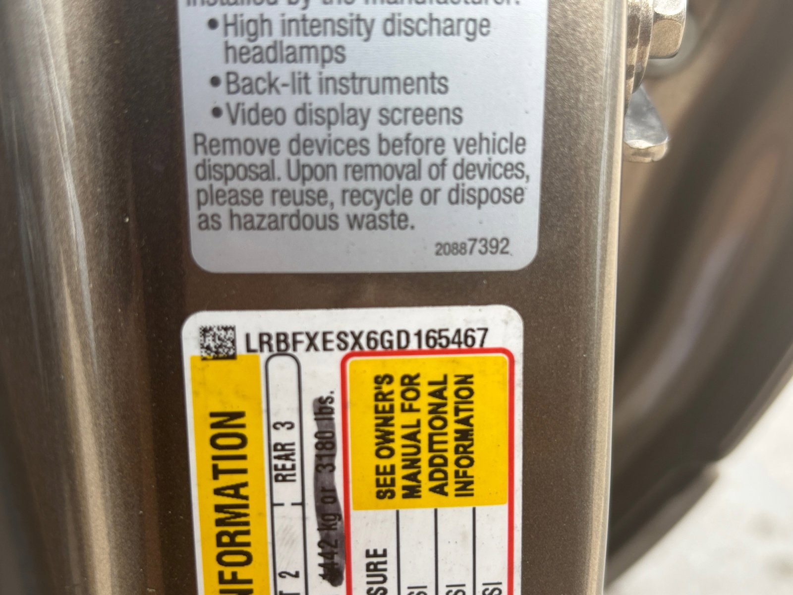 Used 2016 Buick Envision Premium image 25