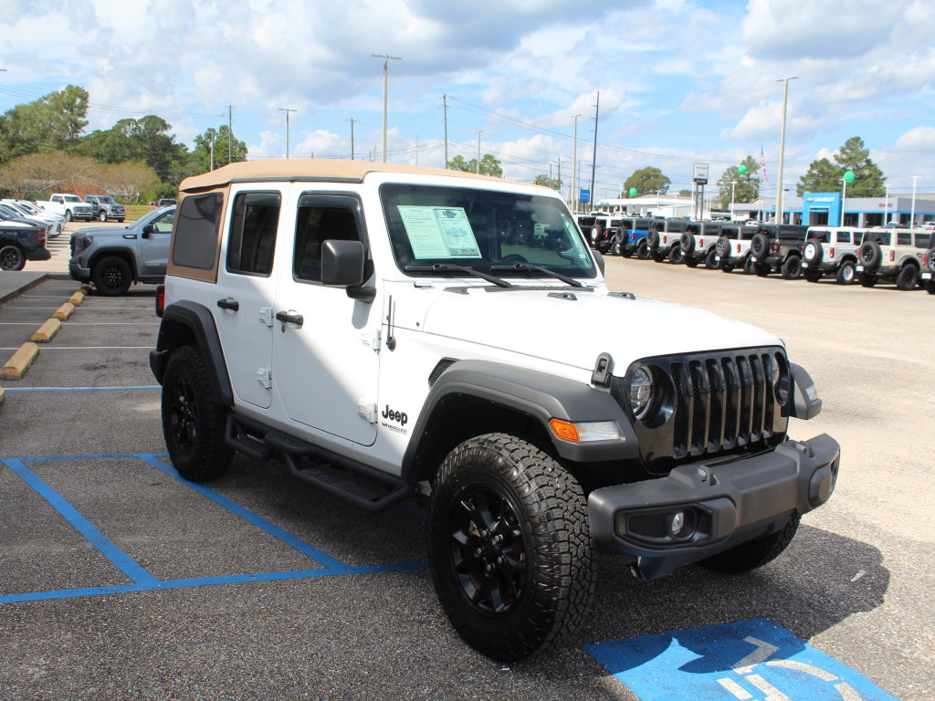 Used 2021 Jeep Wrangler Unlimited Sport AWD/4WD image 2