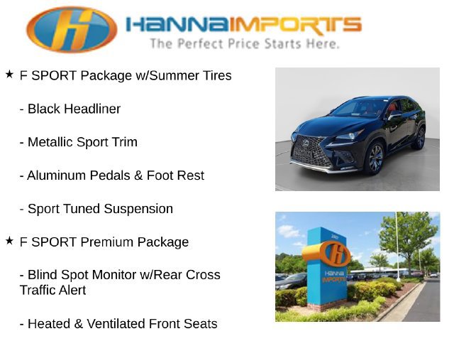Used 2020 Lexus NX 300 F Sport w/ F Sport Premium Package FWD image 22