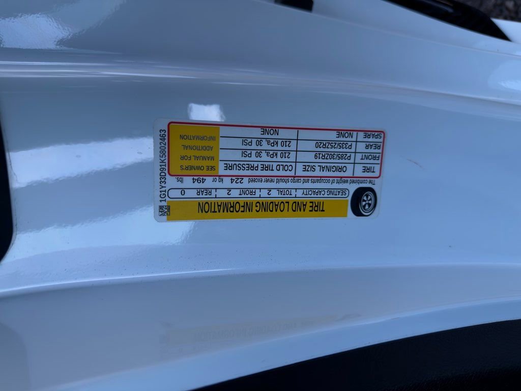 Used 2019 Chevrolet Corvette ZR1 w/ Chrome Badge Package image 48